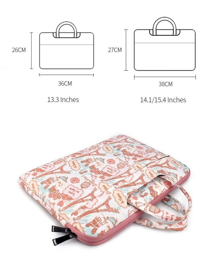 Cute Designs MacBook Bag-Fonally-