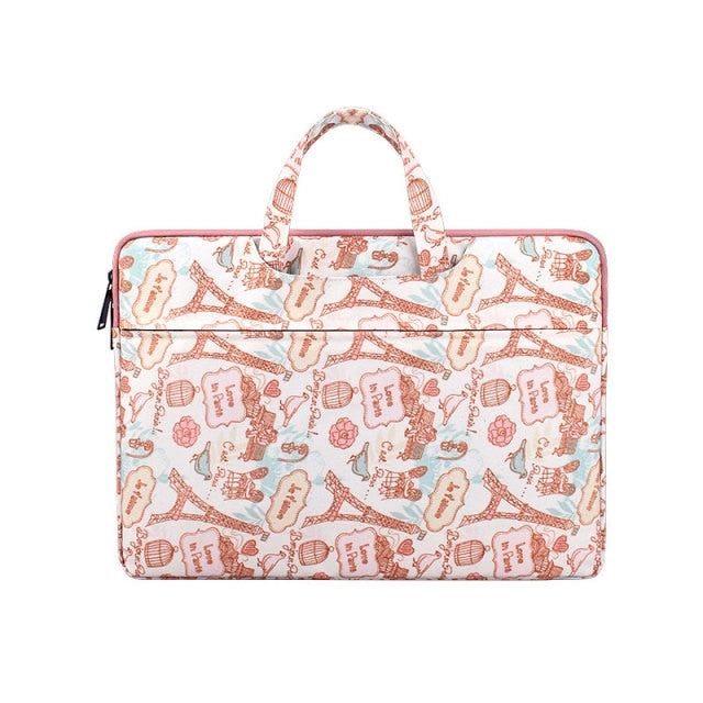 Cute Designs MacBook Bag-Fonally-Pink-13-inch-