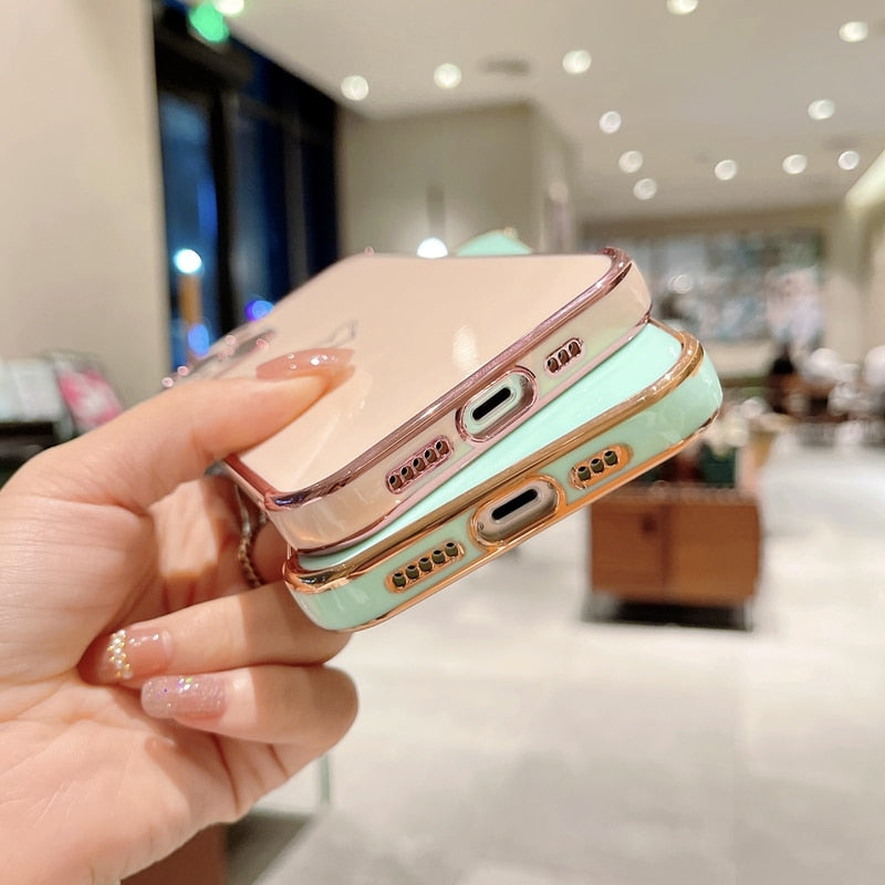 Shiny Heart iPhone Case-Fonally-