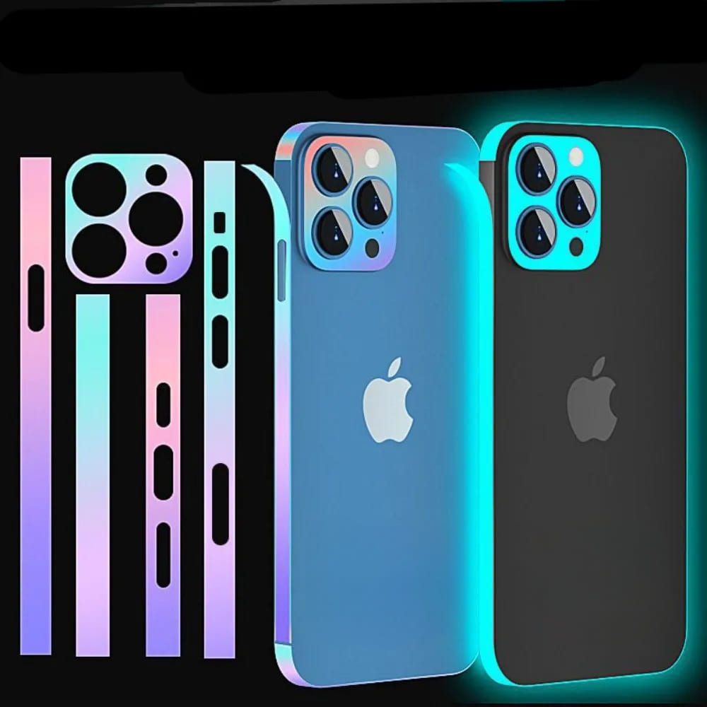 Luminous Sides & Camera Anti-Scratch Film For iPhones