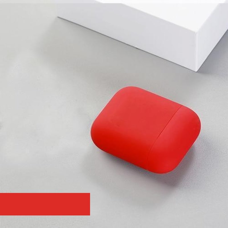 AirPods Silicone Case & FREE GIFTS-Fonally-Red-For AirPods 3-
