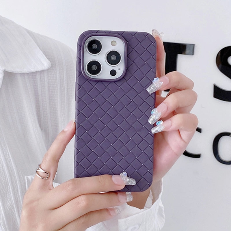 Breathable Weave Textured iPhone Case-Fonally-