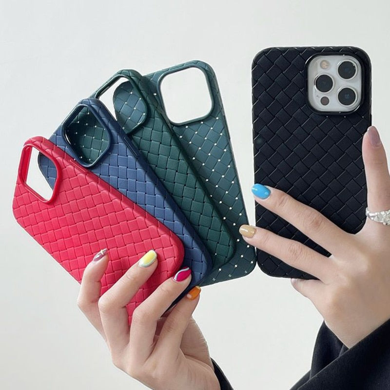 Breathable Weave Textured iPhone Case-Fonally-