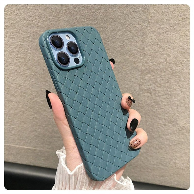 Breathable Weave Textured iPhone Case-Fonally-