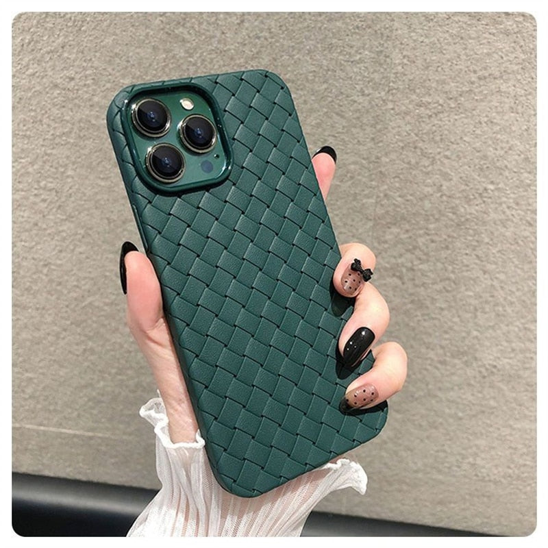 Breathable Weave Textured iPhone Case-Fonally-