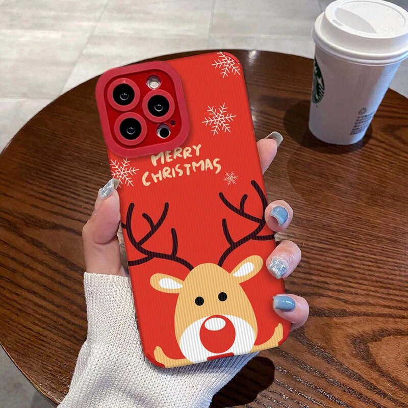 Christmas Cartoon New Year iPhone Case-Fonally-For iPhone 11-1-