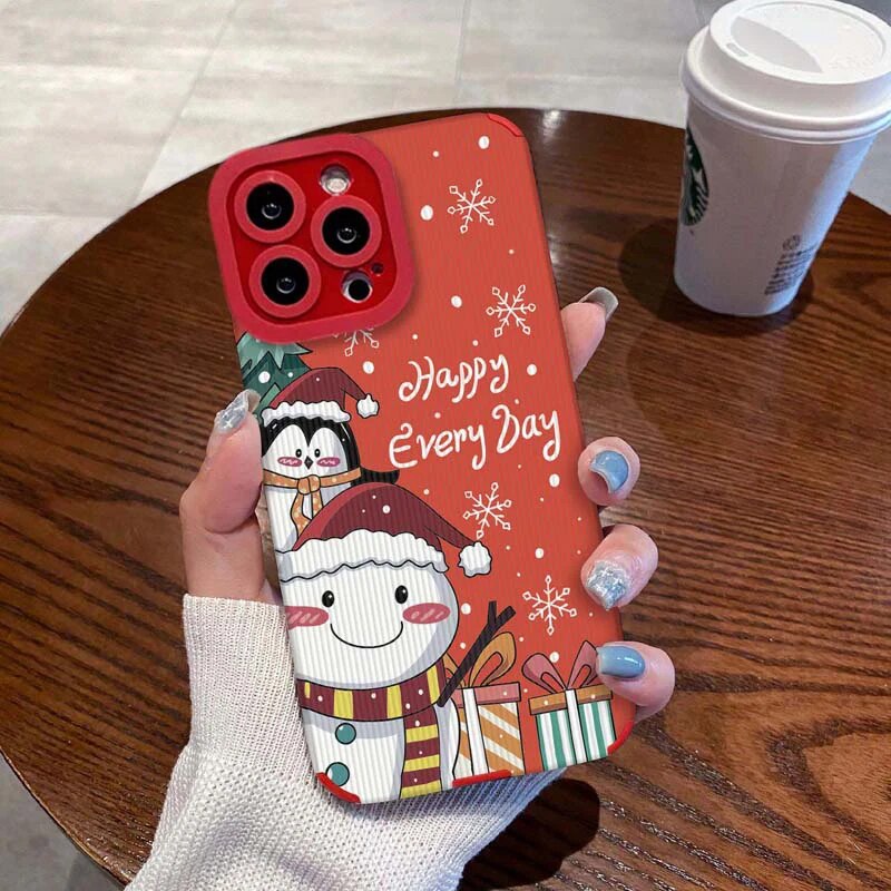 Christmas Cartoon New Year iPhone Case-Fonally-For iPhone 11-3-