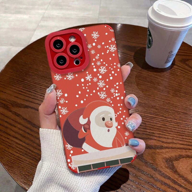 Christmas Cartoon New Year iPhone Case-Fonally-For iPhone 11-5-