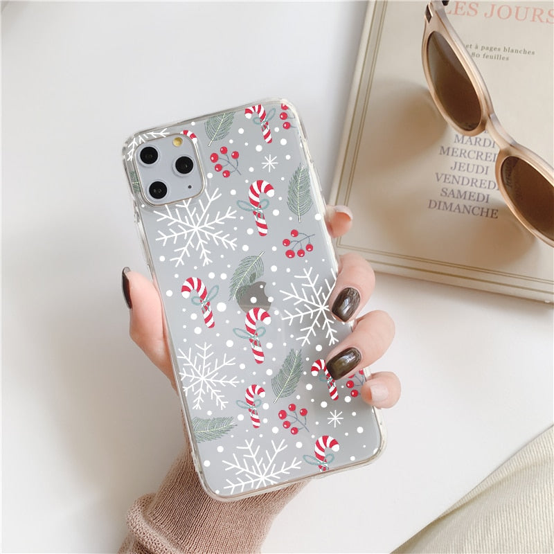 Clear Christmas Spirit iPhone Case-Fonally-For iPhone 12 Pro Max-10-