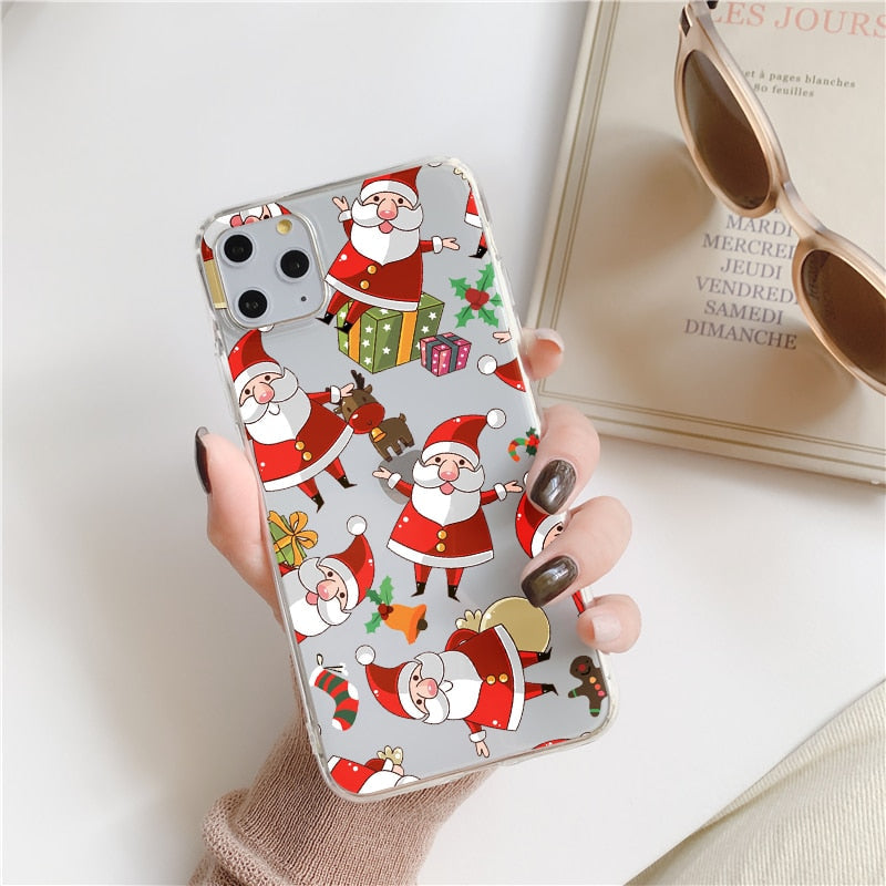 Clear Christmas Spirit iPhone Case-Fonally-For iPhone 12 Pro Max-6-