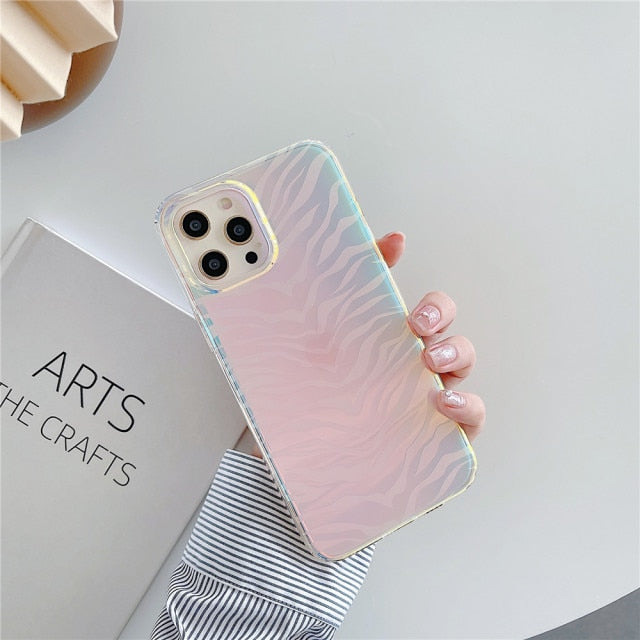 Color Shift Animal Print iPhone Case-Fonally-For iPhone 12 Pro Max-4-