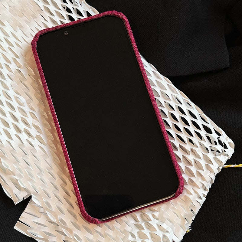 Cotton Fabric iPhone Case-Fonally-