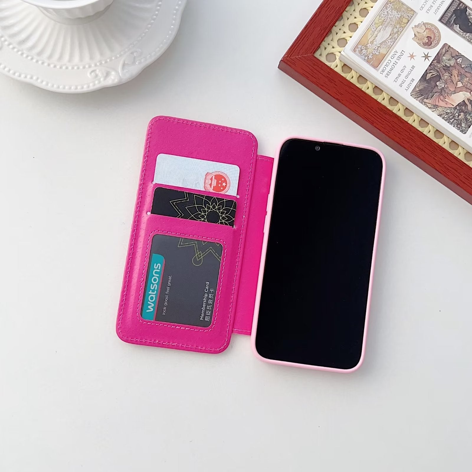 Crown Flip Wallet iPhone Case-Fonally-