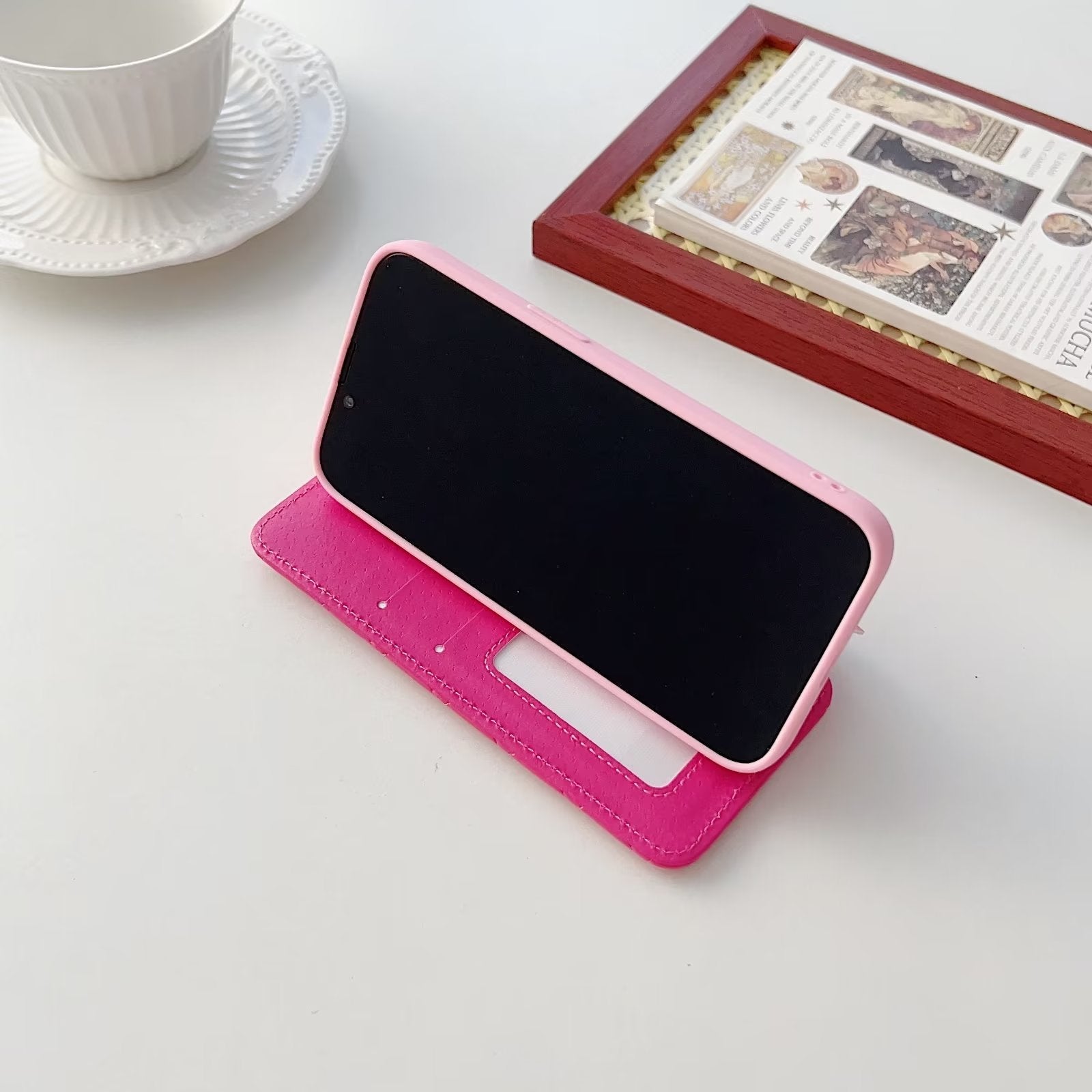 Crown Flip Wallet iPhone Case-Fonally-