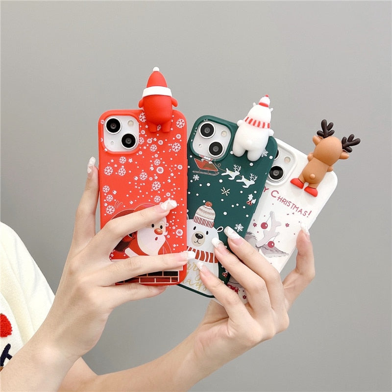 Cute Cartoon Toy Christmas iPhone Case-Fonally-