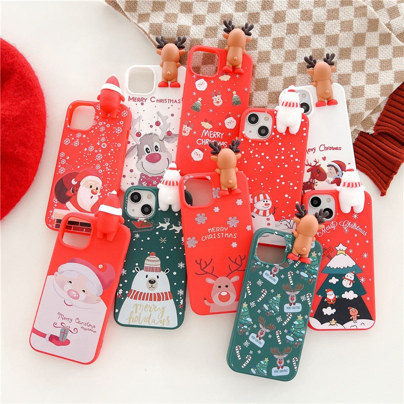 Cute Cartoon Toy Christmas iPhone Case-Fonally-