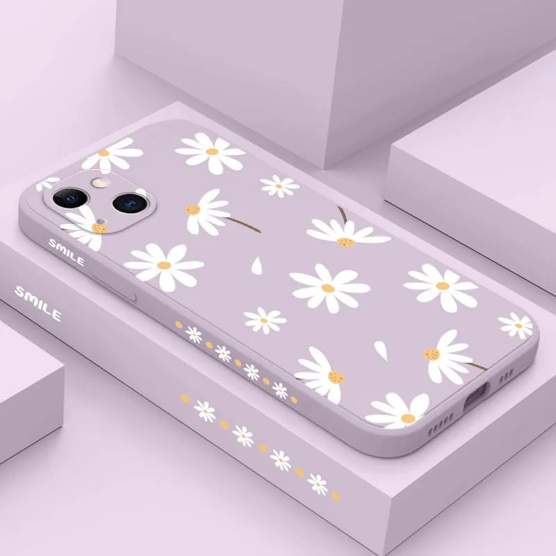 Daisies iPhone Case-Fonally-iPhone 15 Pro Max-Light Purple-