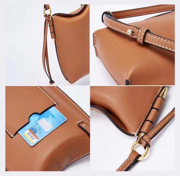 Genuine Leather Phone Bag-Fonally-