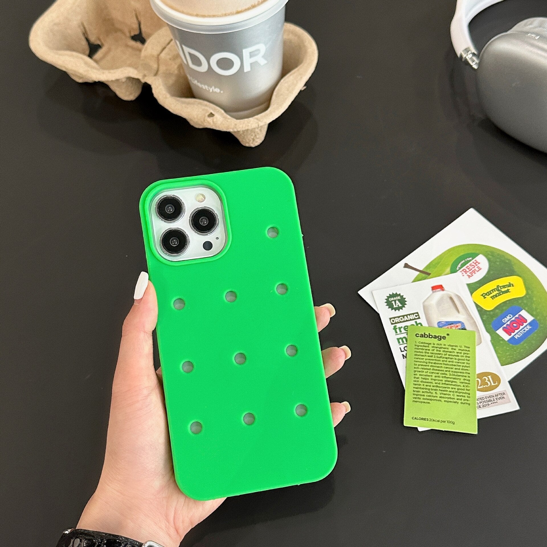 Holes Silicone iPhone Case-Fonally-