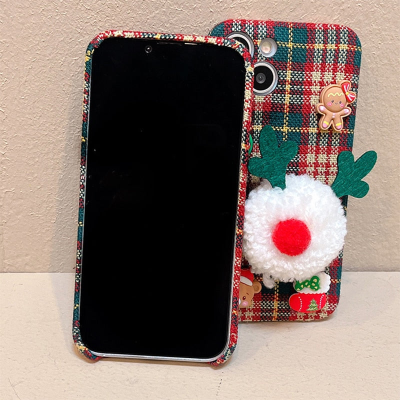 Holiday Plaid iPhone Case-Fonally-