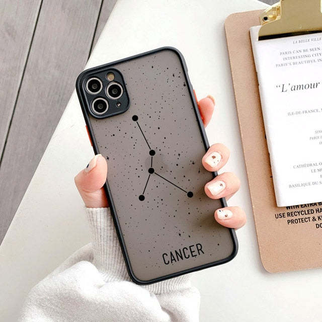 Horoscope Constellations iPhone Case-Fonally-For iPhone 13 Pro Max-Cancer-