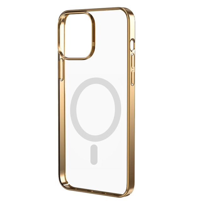 MagSafe Wireless Charging iPhone Cases-Fonally-Gold-For iPhone 13 Pro Max-