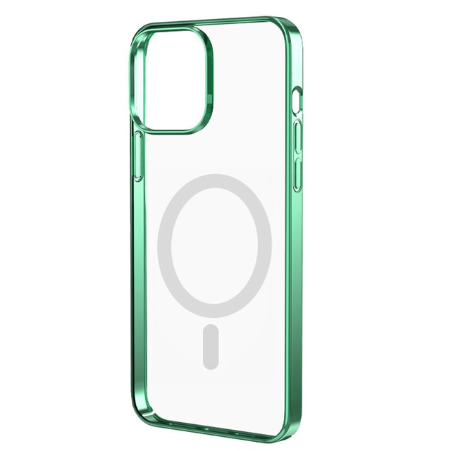 MagSafe Wireless Charging iPhone Cases-Fonally-Green-For iPhone 13 Pro Max-