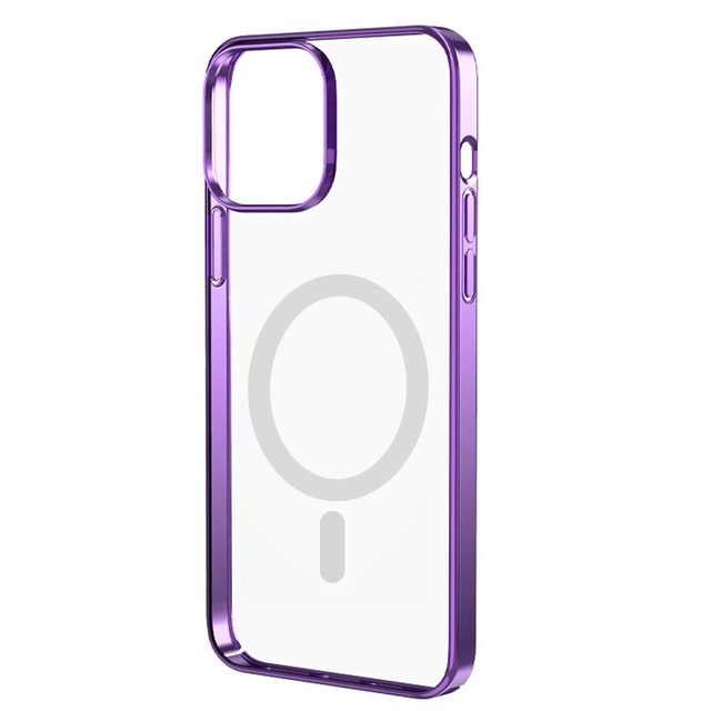 MagSafe Wireless Charging iPhone Cases-Fonally-Purple-For iPhone 13 Pro Max-