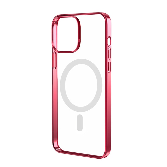 MagSafe Wireless Charging iPhone Cases-Fonally-Red-For iPhone 13 Pro Max-