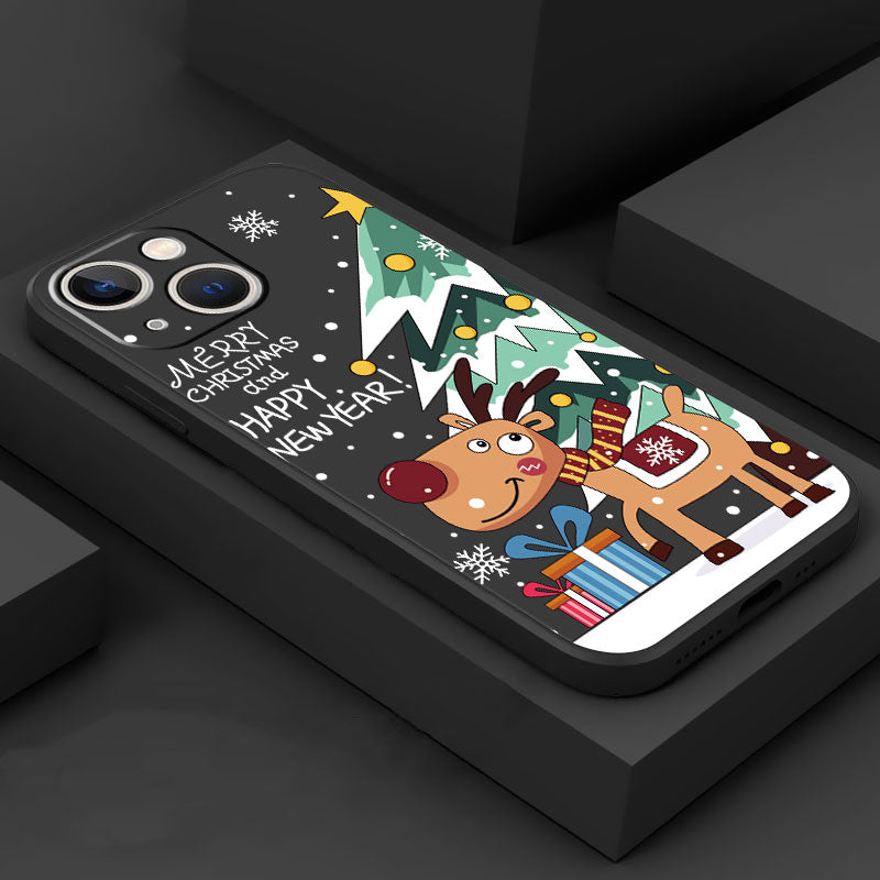 Merry Christmas & Happy New Year-Fonally-For iPhone 14-Black 1-