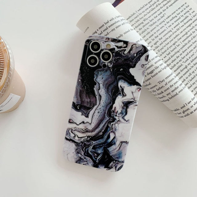 Metamorphic Marble iPhone Case-Fonally-For iPhone 12 Pro Max-C-