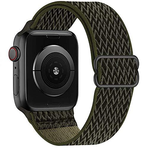 Nylon Bands for Apple Watch-Fonally-Dark Green-38mm 40mm 41mm-