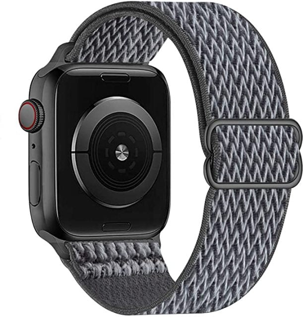 Nylon Bands for Apple Watch-Fonally-Storm Gray-38mm 40mm 41mm-