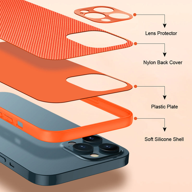 Nylon Cloth Texture iPhone Case-Fonally-