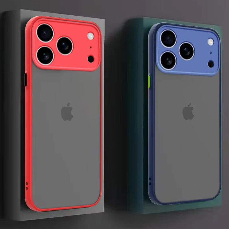 Shockproof Matte Silicone iPhone Case 2