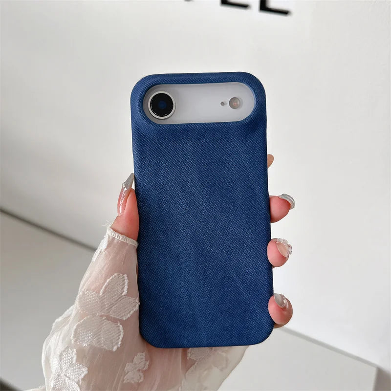 Soft Denim Cloth iPhone Case