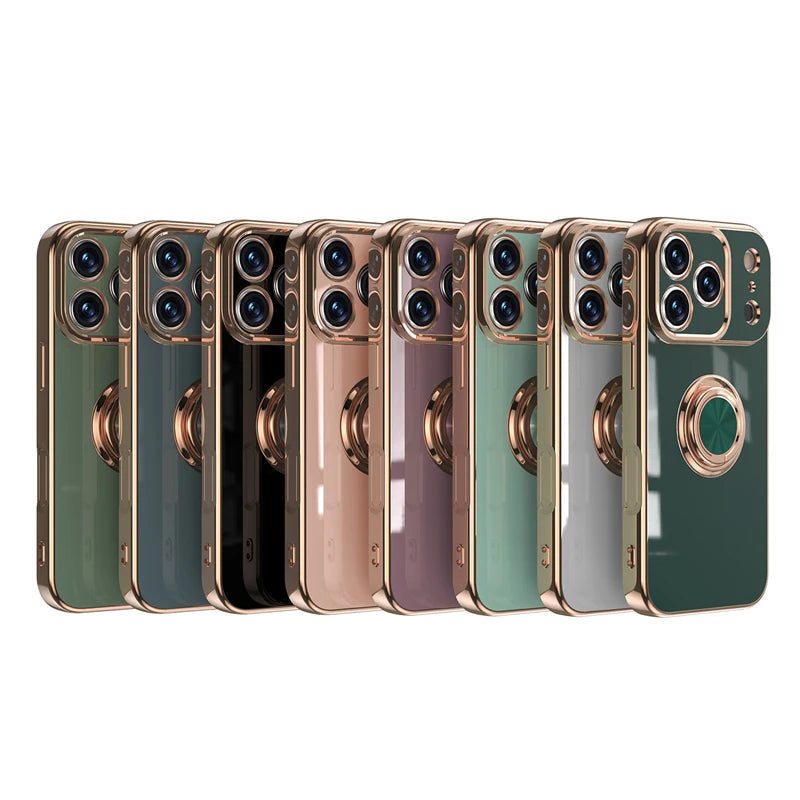 Plated iPhone Case with Ring