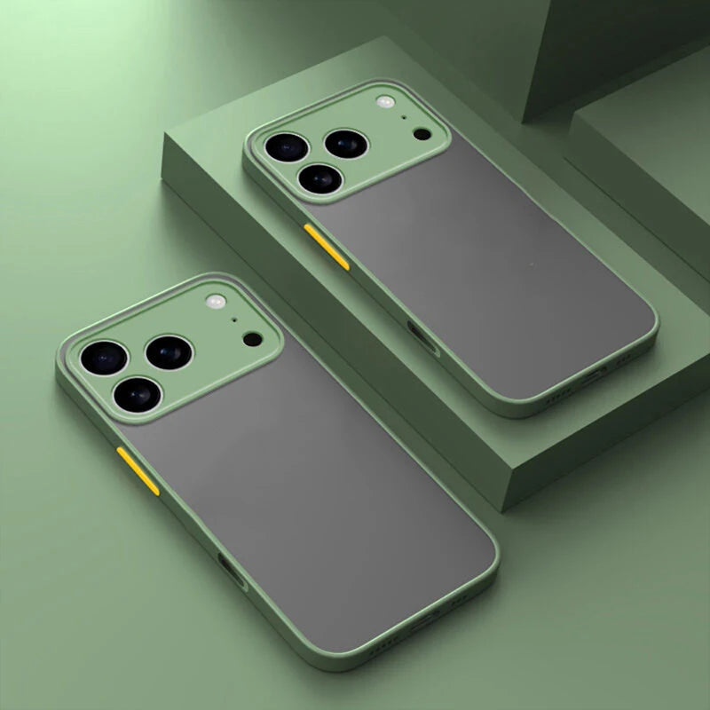 Shockproof Matte Silicone iPhone Case 2