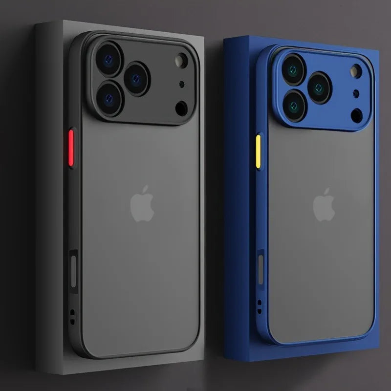 Shockproof Matte Silicone iPhone Case
