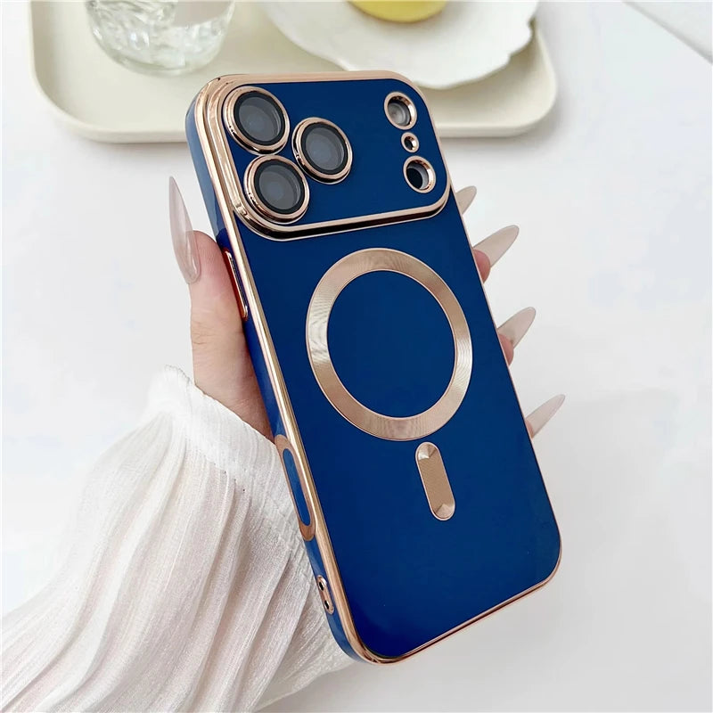 Plated Magsafe Compatible iPhone Case