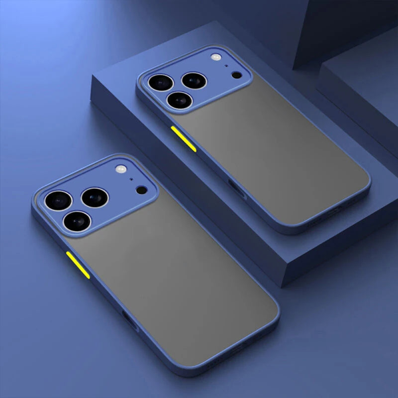 Shockproof Matte Silicone iPhone Case 2