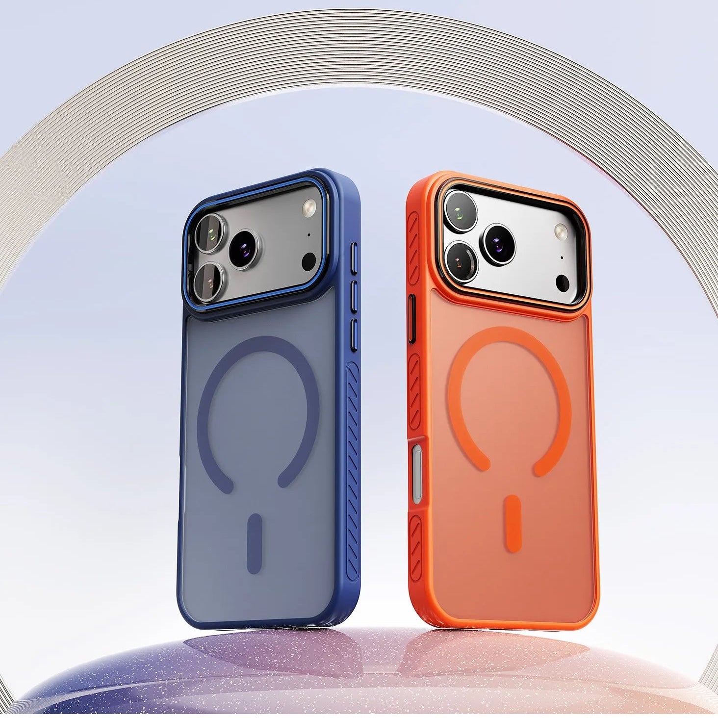 Durable Magnetic Silicone iPhone Case with Shockproof Design