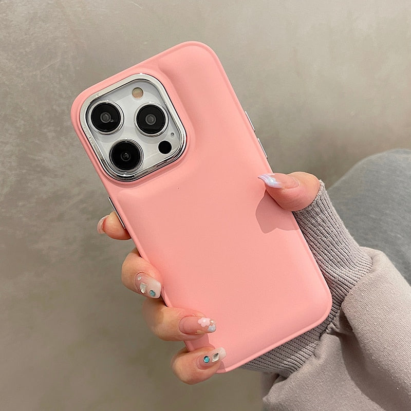 Soft Liquid Silicone Shockproof iPhone Case-Fonally-