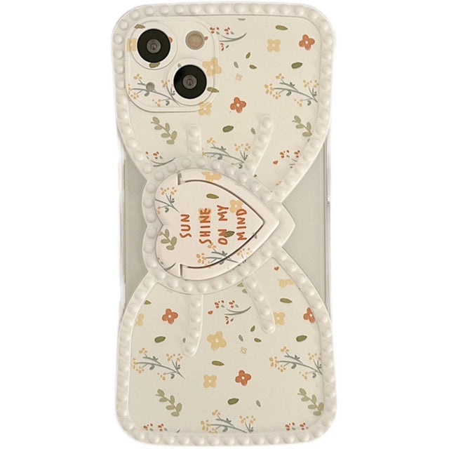 Sunshine On My Mind Heart Stand iPhone Case-Fonally-For iPhone 13 Pro Max-
