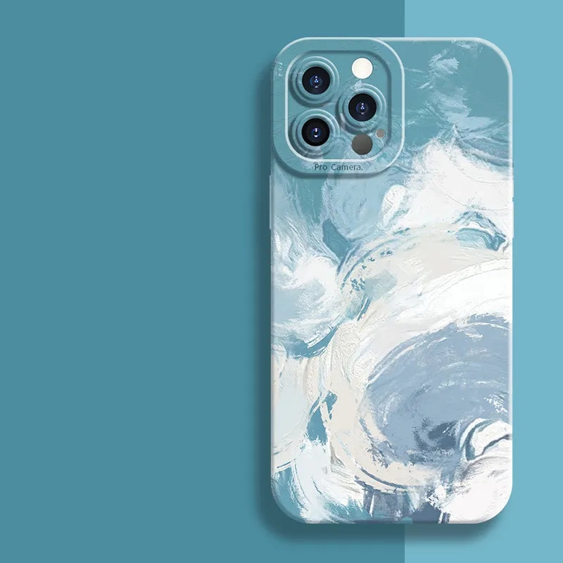 Watercolor Painting iPhone Case-Fonally-For iPhone 15 Pro Max-2-