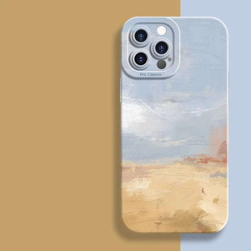 Watercolor Painting iPhone Case-Fonally-For iPhone 15 Pro Max-3-