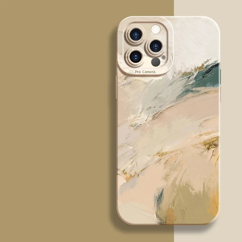 Watercolor Painting iPhone Case-Fonally-For iPhone 15 Pro Max-4-