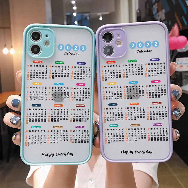 2022 Calendar iPhone Case-Fonally-Fonally-iPhone-Case-Cute-Royal-Protective