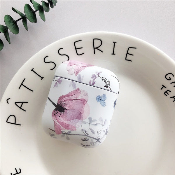 AirPods 1 2 & AirPods Pro Floral Case-Fonally-A (AirPods 1 or 2)-Fonally-iPhone-Case-Cute-Royal-Protective