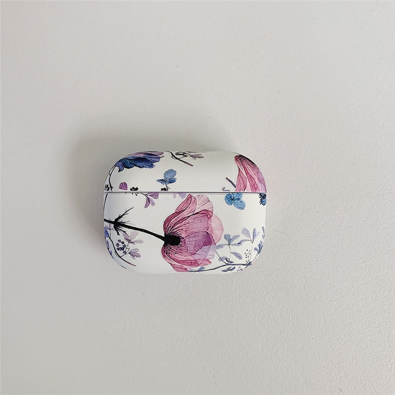 AirPods 1 2 & AirPods Pro Floral Case-Fonally-B (AirPods Pro)-Fonally-iPhone-Case-Cute-Royal-Protective